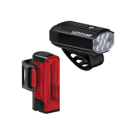 Lezyne Micro Drive 800+ Front & Strip Drive 300+ Rear USB-C Charging Lightset RRP £95 Lezyne Micro Drive 800+ Front & Strip Drive 300+ Rear USB-C Charging Lightset RRP £95