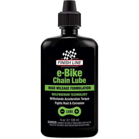Finish Line eBike Bicycle Chain Lube Drip Bottle 4oz / 120 ml Finish Line eBike Bicycle Chain Lube Drip Bottle 4oz / 120 ml