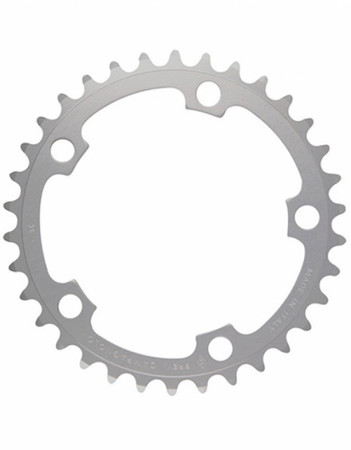Campagnolo FC-VL534 Veloce 10 Speed 5-Arm 2010 Chainring 34T In Silver Campagnolo FC-VL534 Veloce 10 Speed 5-Arm 2010 Chainring 34T In Silver