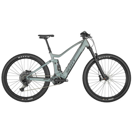 Scott Strike eRIDE 930 Electric Full Suspension Mountain Bike (EU2) In Grey Scott Strike eRIDE 930 Electric Full Suspension Mountain Bike (EU2) In Grey