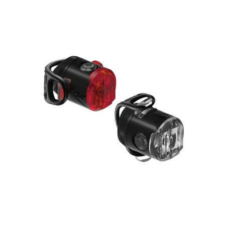 Lezyne Femto USB C Drive Front & Rear Bicycle Light Set in Black Lezyne Femto USB C Drive Front & Rear Bicycle Light Set in Black