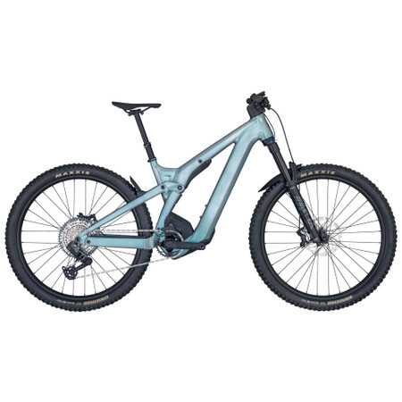 Scott Patron eRide 910 TR Electric Full Suspension Mountain Bike | Prism Green Grey Scott Patron eRide 910 TR Electric Full Suspension Mountain Bike | Prism Green Grey