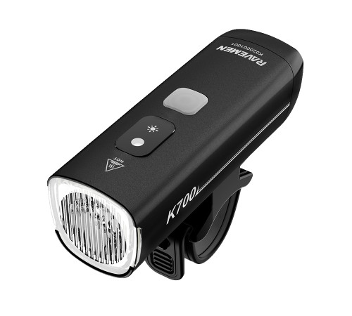 Ravemen K700 USB Rechargeable AI Nighttime 700 Lumen Bicycle Front Light