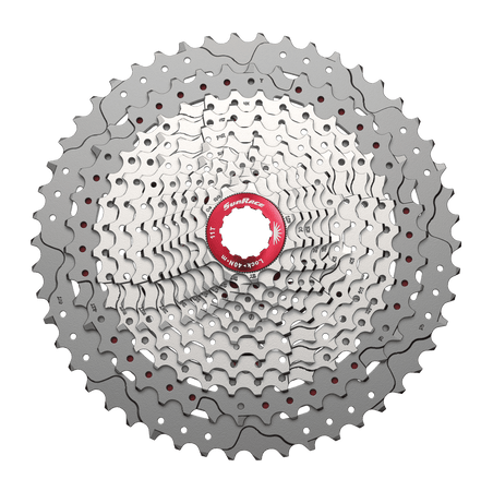 Sunrace CSMZ800 12 Speed Wide Ratio MTB Cassette 11-51 In Silver- Shimano Compatible Sunrace CSMZ800 12 Speed Wide Ratio MTB Cassette 11-51 In Silver- Shimano Compatible