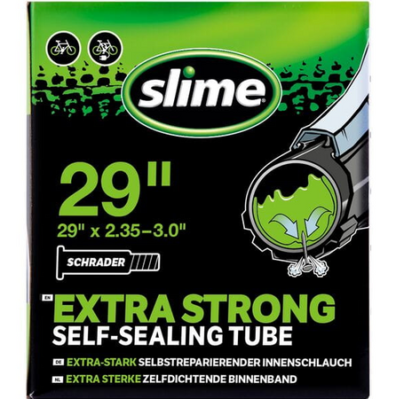 Slime Smart Self-Sealing Bicycle MTB Inner Tube | 29 x 2.35 - 3.0 | Schrader Valve Slime Smart Self-Sealing Bicycle MTB Inner Tube | 29 x 2.35 - 3.0 | Schrader Valve