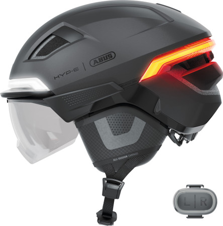 ABUS HYP-E ACE Urban The Ultimate Safe Commuting Helmet in Volcano Titan ABUS HYP-E ACE Urban The Ultimate Safe Commuting Helmet in Volcano Titan