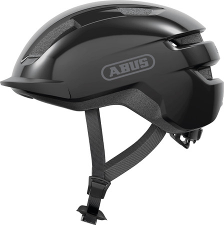 ABUS Purl-Y Urban Bicycle Helmet in Shiny Black ABUS Purl-Y Urban Bicycle Helmet in Shiny Black