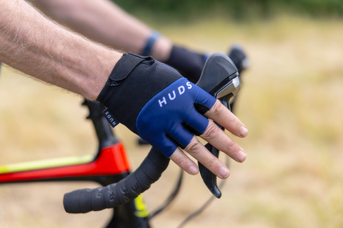 HUDS Cycling Mitts In Blue