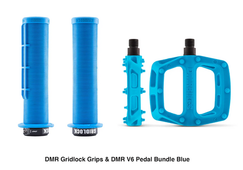 DMR V6 Pedals & DMR Gridlock Grip MTB BMX DH Bundle DMR V6 Pedals & DMR Gridlock Grip MTB BMX DH Bundle