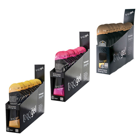 TORQ Energy Gel With Guarana Caffeinated 15 x 45g All Flavours TORQ Energy Gel With Guarana Caffeinated 15 x 45g All Flavours