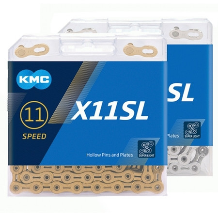 KMC X11SL 11 Speed Chain Silver 118 Links KMC X11SL 11 Speed Chain Silver 118 Links
