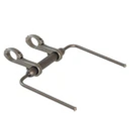 Nitto F-019 Handle Bar Mount In Silver Nitto F-019 Handle Bar Mount In Silver