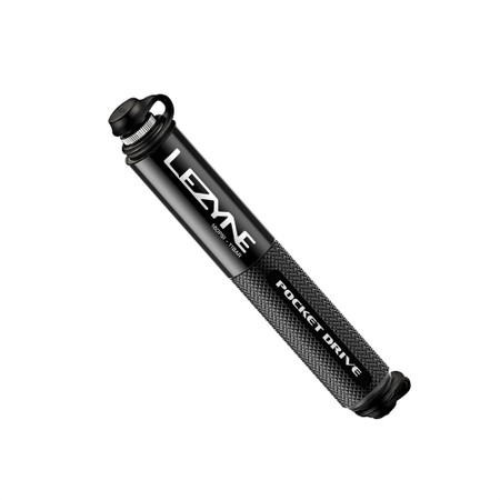 Lezyne Pocket Drive Compact Bicycle Hand Pump - Black Lezyne Pocket Drive Compact Bicycle Hand Pump - Black