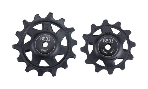 BBB Rollerboys BDP-07 Sram 12 Speed Jockey Wheel 12T+14T In Black