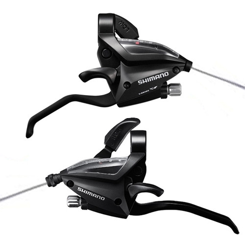 Shimano ST-EF500 EZ Fire Plus Triple STI’s ( 3 x 7 Speed ) Set