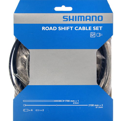 Shimano Road Gear Cableset With Steel Inner Wire