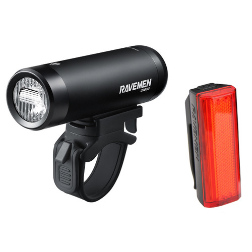 Ravemen CR600 (600 Lumens) / TR20 (20 Lumens) USB Rechargeable Twinset RRP £64.99