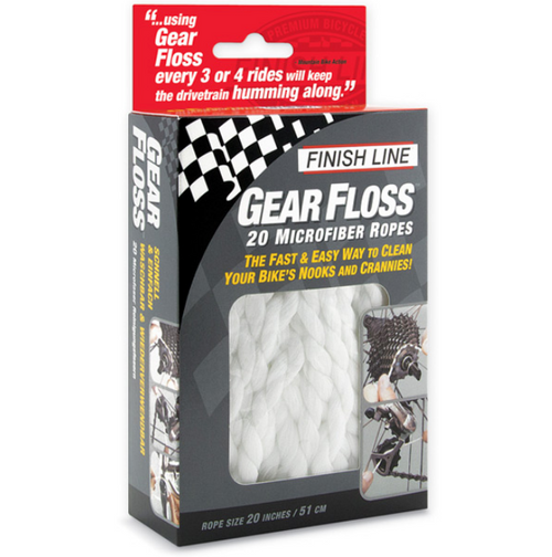 Finish Line Gear Floss Microfibre Rope Pack Contains 20 Ropes