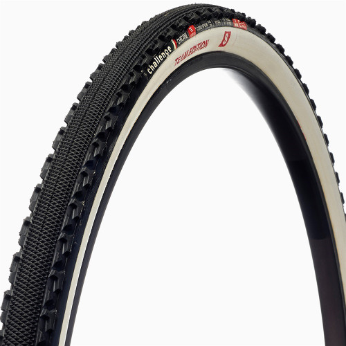 Challenge Chicane Team Edition Handmade Tubular Cyclocross Tyre 700 x 33 Black/White