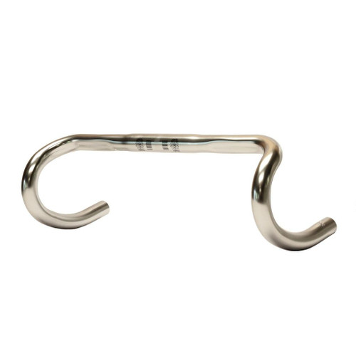 Nitto M109AA Road Drop Compact Handlebars 26mm Clamp | All Sizes | In Silver