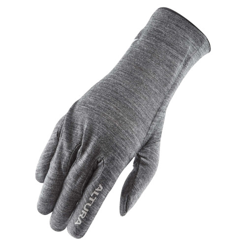 Altura Merino Liner Gloves In Grey All Sizes