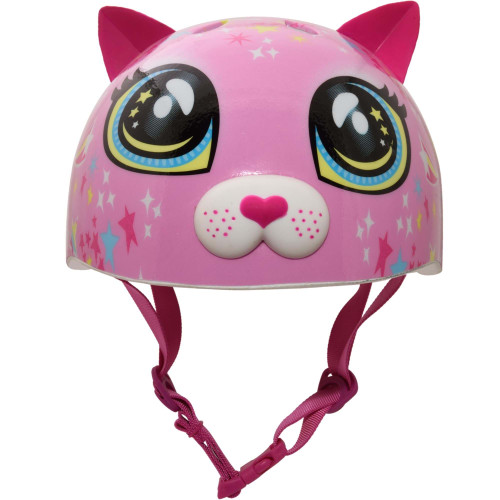 C-PREME RASKULLZ Toddler FS Helmet Astro Cat Pink Style Fit System Size 48-52CM