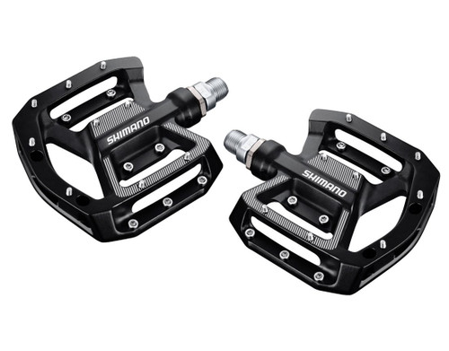 Shimano GR500 Platform MTB Pedals In Silver or Black