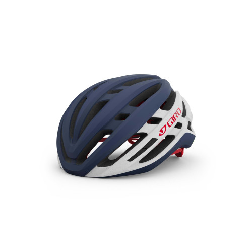 Giro Agilis Road Helmet in Matte Midnight/Red/White