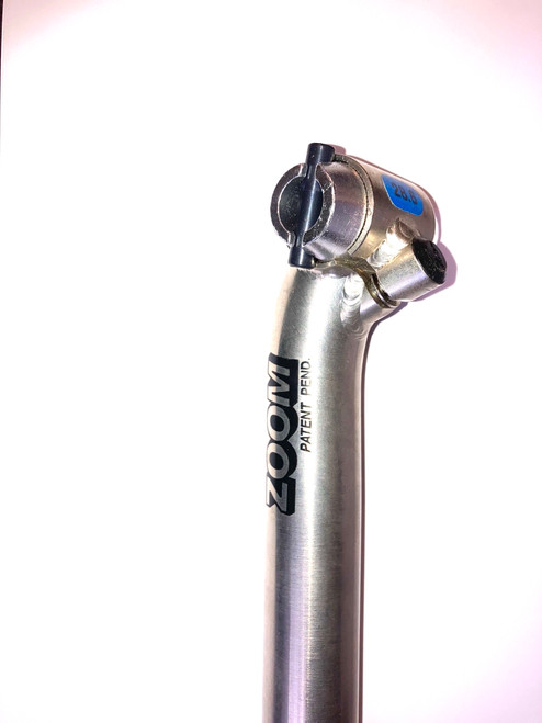 Zoom Rounded Alloy Seatpost 28.6mm Titanium Finish