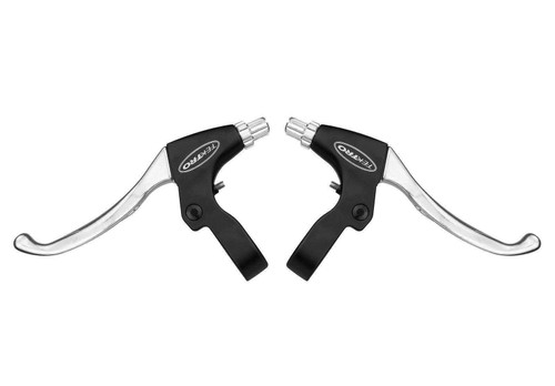 Tektro CL330 TS V-Brake 22.2mm Grip Shift Levers In Silver/Black