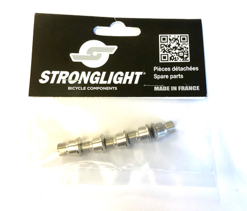 Stronglight Chainring Bolt 5 Piece Screw Set M8 x 0.75mm Fits Shimano 10Speed Dura Ace FC-7900, 7950, Ultegra 6700, 6750