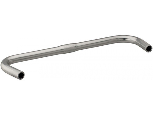 Nitto B263AA Flat Bullhorn Handlebars | 25.4mm Clamp | 420mm | Silver
