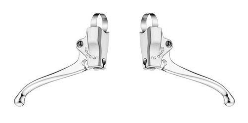 Dia-Compe 175 22.2.-23.8mm Brake Levers In Silver