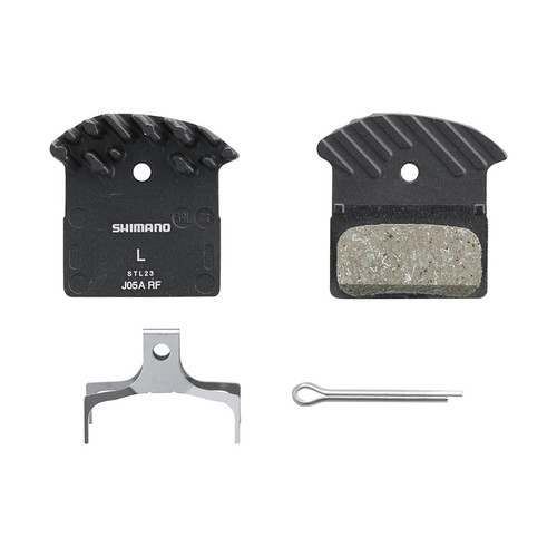 Shimano J05A-RF XTR / SLX  / Deore Disc Pads & Spring Alloy Back with Cooling Fins Resin E-Bike Rated