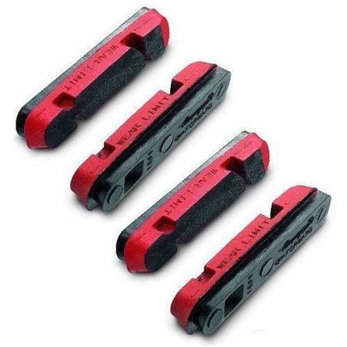 Campagnolo BR-BO500 Carbon Brake Pad Inserts For Brake Calipers 2000 Onwards 2x Pairs