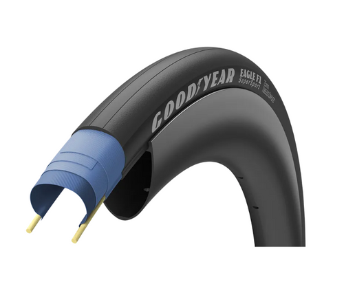 Goodyear Eagle F1 Supersport Tubeless CMPL Road Tyre in Black or Black/Tan