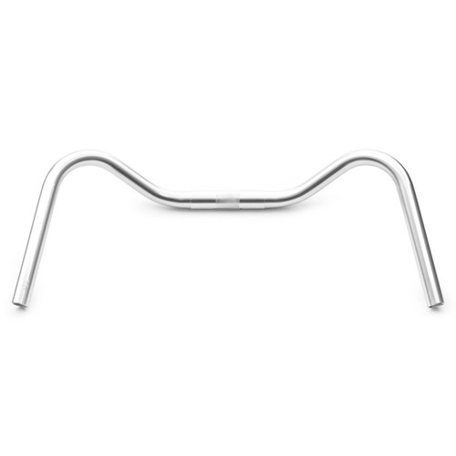 Nitto B304AAF 25.4mm Clamp Handlebars 510mm Wide In Silver