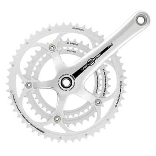 Campagnolo FC13-VLS Veloce 2013-14 Triple Power Torque Alloy Chainset In Silver