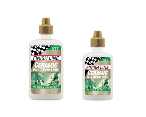 Finish Line Ceramic Wet Bicycle Chain Lube All Sizes