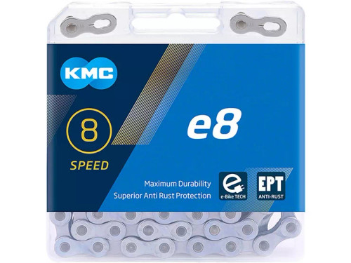 KMC E8 EPT 6/7/8 Speed E-Bike Bicycle Chain 122Links