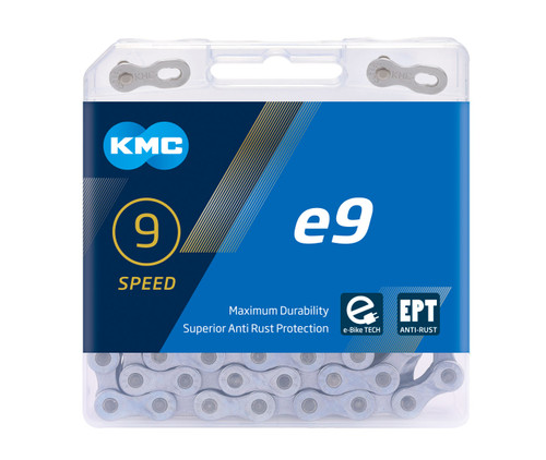 KMC E9 EPT 9 Speed E-Bike Bicycle Chain 136 Links