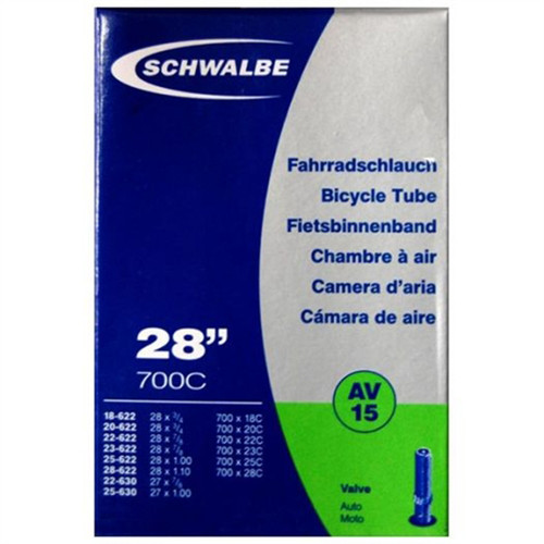Schwalbe AV15 Inner Tube - 700 x 18/28 - 40mm Schrader Valve