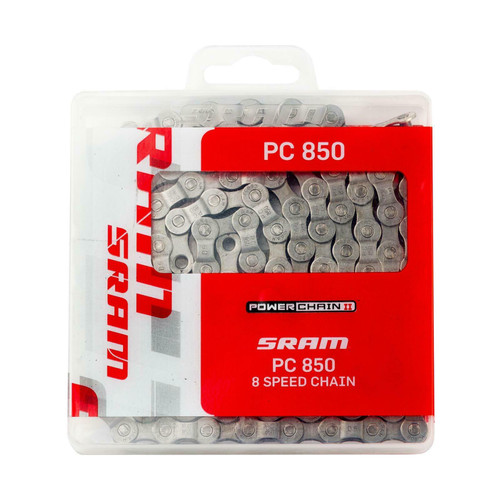 Sram PC-850 8 Speed Chain Grey 114 Links