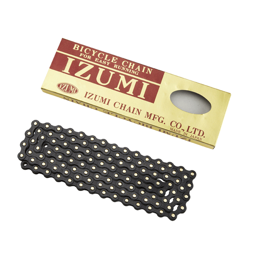 Izumi Standard Chain 1/2 X 116 Links In Black with Gold Pins