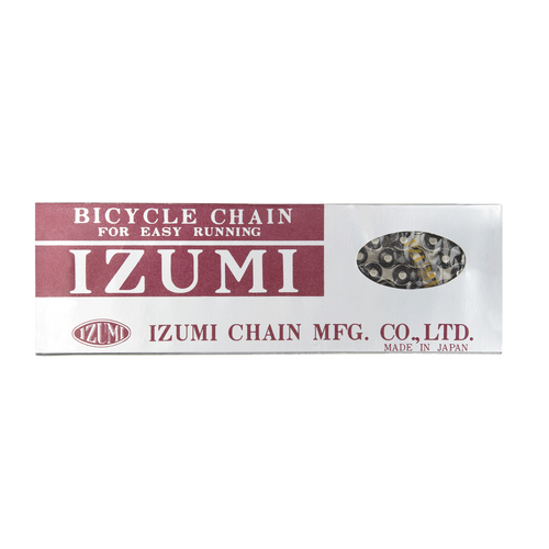 Izumi Standard Chain 1/2 X 116 Links In Silver/Black
