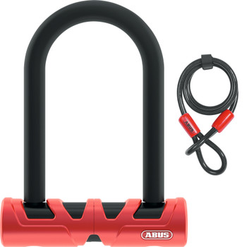 ABUS Ultimate 420 U-Shackle Bicycle Lock 140mm + 10/120