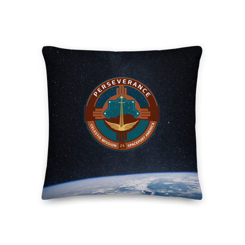 Premium Pillow | Perseverance Flight Premium Pillow | Perseverance Flight