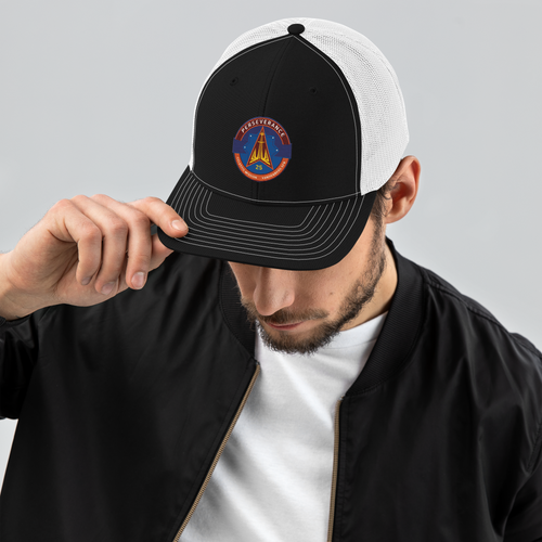 Adjustable Classic Trucker Cap | Perseverance Flight Adjustable Classic Trucker Cap | Perseverance Flight