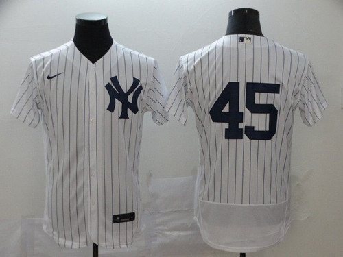 New York Yankees Gerrit Cole #45 2020 Mlb White Jersey