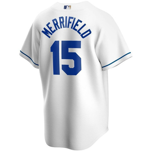 Kansas City Royals Whit Merrifield #15 2020 Mlb White Jersey